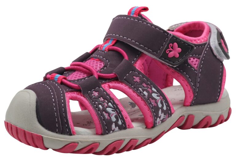 🔥 Apakowa Kid’s Girl’s Soft Sole Close Toe Sport Beach Sandals (Toddler/Little Kid)  — $19.99  (was $27.99)