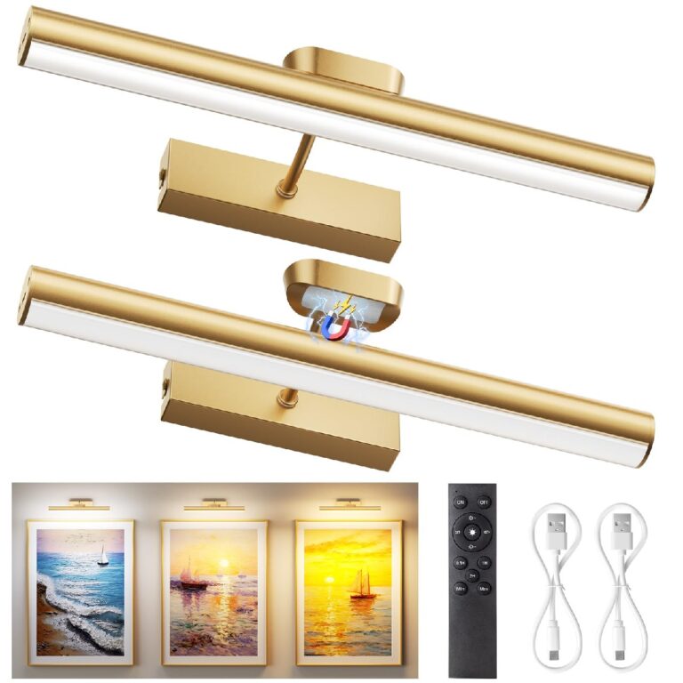 🔥 Percantis Picture Lights for Wall, 4000mAh  — $15.16  (was $39.99)