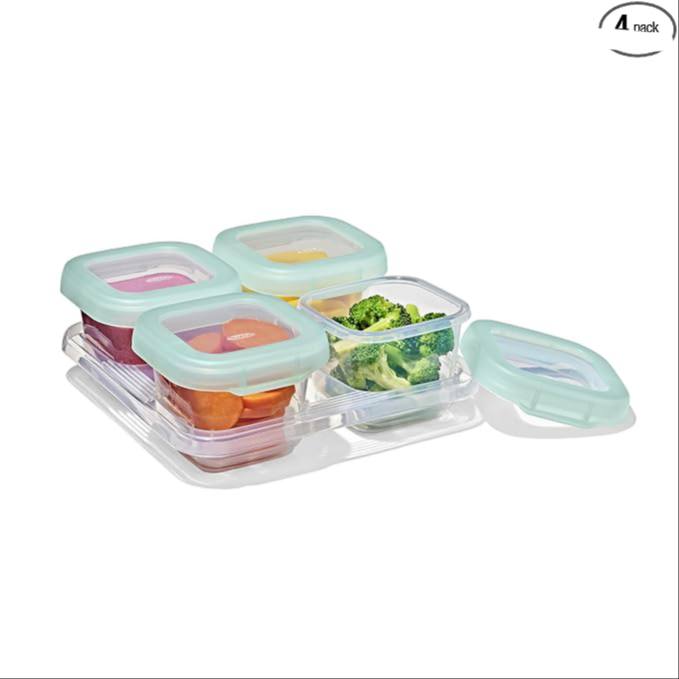 🔥 OXO Tot Baby Blocks Food Storage Containers (6 Oz.) – Opal  — $5  (was $16)