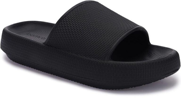 🔥 Joomra Womens Shower Slippers Slides Cushion for Mens Size 10 Foam Female Pillow House  — $20.35  (was $31.18)