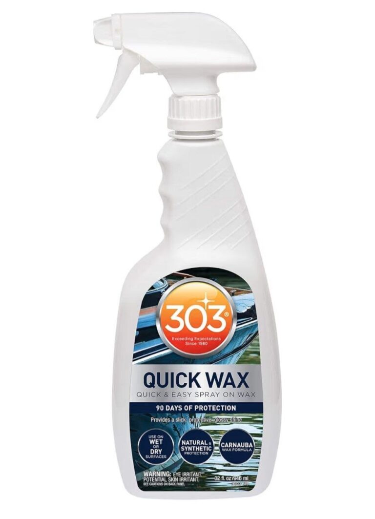 🔥 303 Marine Quick Wax for Fiberglass & Gelcoat, 32 oz  — $4  (was $20)