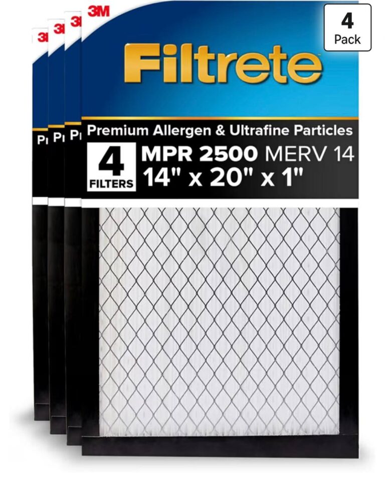 🔥 Filtrete 14x20x1 AC Furnace Air Filter, MERV 14, MPR 2500, High Performance Premium Allergen, Ultrafine Particles, Bacte  — $35  (was $73)