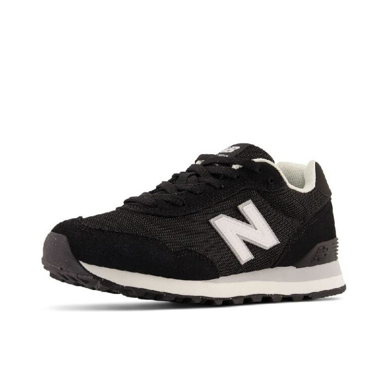 🔥 New Balance Women’s 515 V3 Sneaker, Black/White/Aluminum Grey  — $40.04  (was $79.99)