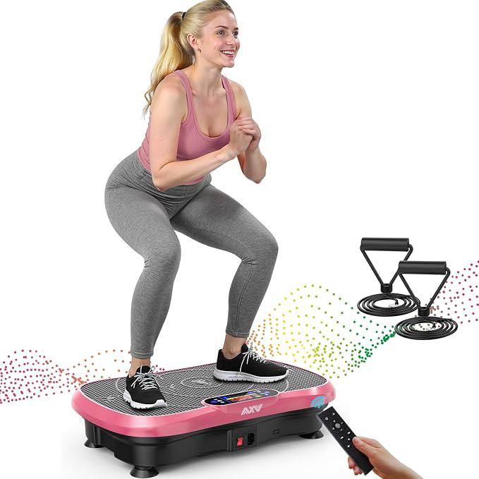 🔥 Vibration Plate Fitness Platform Exercise Machine Vibrating Shaking Full Body Shaker Workout Vibrate Stand Shake Board S  — $29  (was $119)