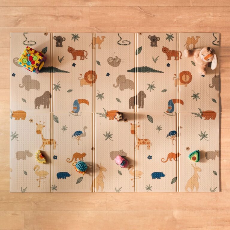 🔥 Nuby Reversible Baby Floor Mat, 77″ x 58″ – Foldable and Lightweight Baby Play Mat for Floor  — $17.58  (was $43.97)