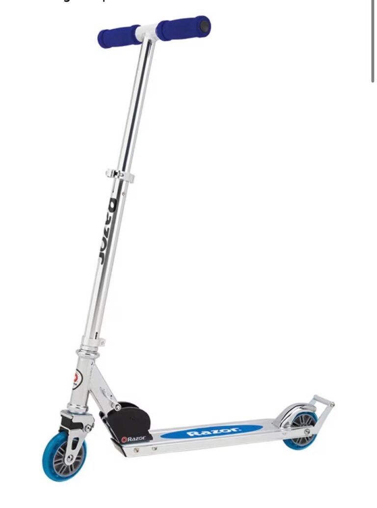 🔥 Razor A2 Kick Scooter for Kids Ages 5+ – Wheelie Bar, Foldable, Lightweight, Aluminum Frame  — $15  (was $39)