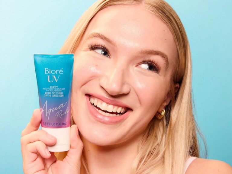 🔥 Biore UV Aqua Rich Glow Enhancing Moisturizer SPF 50 Only  — $6  (was $17)