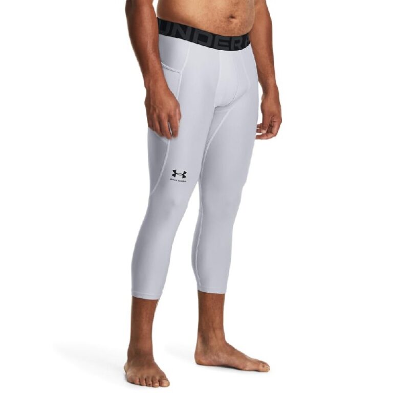 🔥 Under Armour Men’s Armour HeatGear 3/4 Leggings, Mod Gray (011)  — $19.59  (was $37.00)