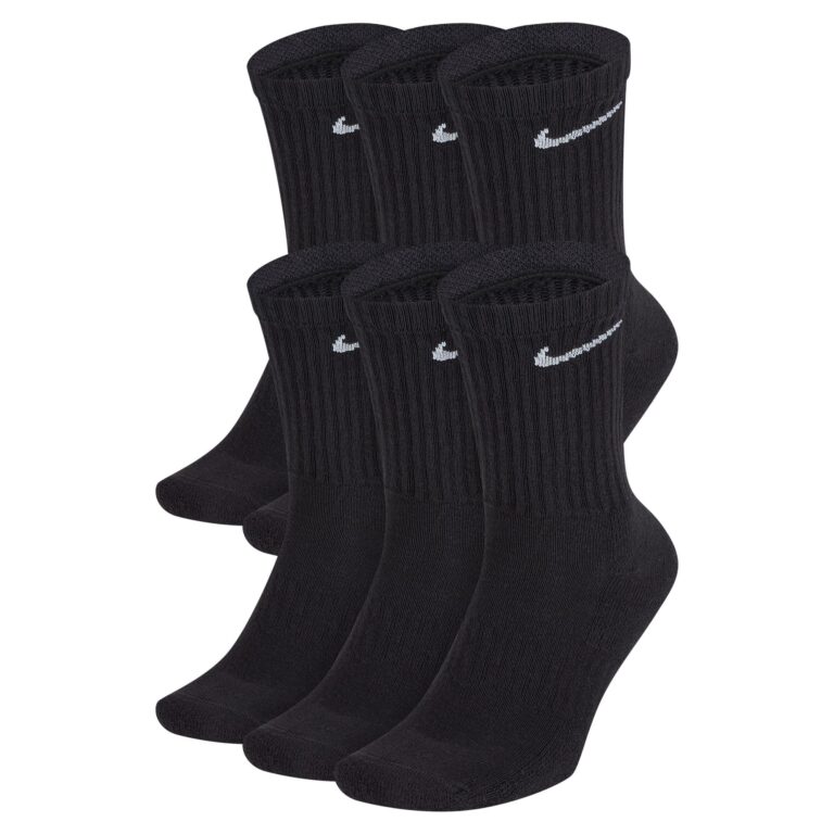 🔥 Nike Unisex Everyday Cushioned Training Crew Socks (6 Pairs)  — $18.20  (was $26.00)