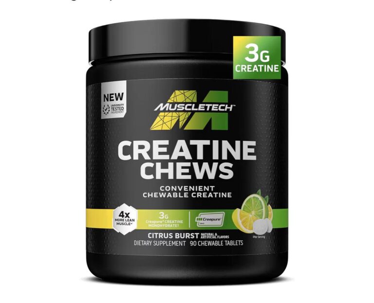 🔥 MuscleTech | Creatine Chews | Creapure Monohydrate Supplement for Muscle Recovery, Muscle Builder & Energy Boost | Pre W  — $10  (was $29)