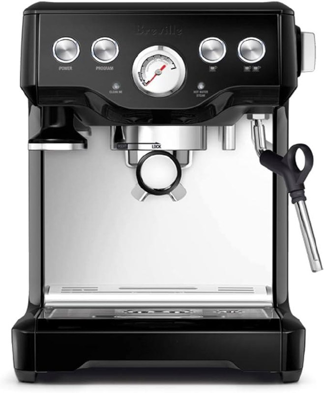 🔥 Breville BES840BSXL Infuser Espresso Machine, Black Sesame | Craft café-quality espresso shots, lattes and cappuccinos a  — $399  (was $599)