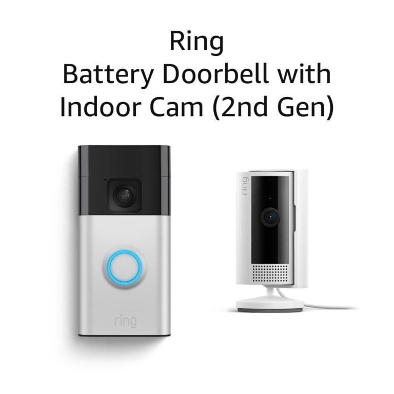 🔥 Ring Battery Doorbell with Ring Indoor Cam