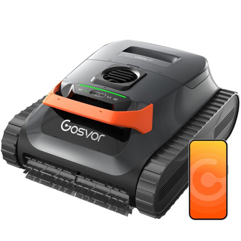 🔥 (2026 Upgrade) Gosvor Pool Vacuum LiteVac G1, Wall & Waterline & Shallow Area Cleaning)  — $329.99  (was $599.99)