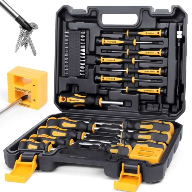 🔥 Magnetic Screwdrivers Set with Case