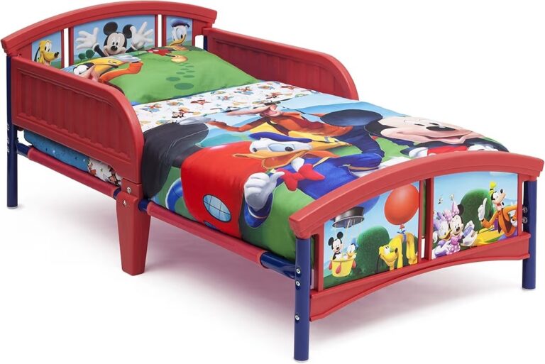 🔥 Delta Children Plastic Toddler Bed, Disney Mickey Mouse  — $28  (was $69)