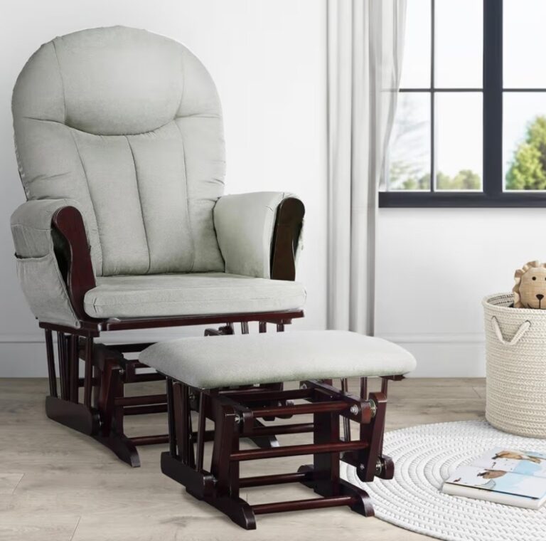 🔥 Baby Relax Huntington Nursery Glider & Ottoman, Espresso  — $92  (was $229)