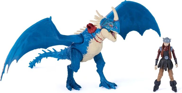 🔥 DreamWorks Dragons Deadly Nadder & Astrid Action Figures Viking Rider Duo  — $5  (was $17)