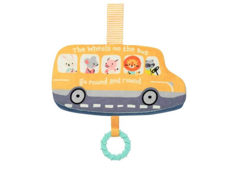 🔥 Baby Starters Magic Years On the Go Activity Book with Teether and Travel Strap, Wheels on the Bus, Yellow  — $5  (was $12)