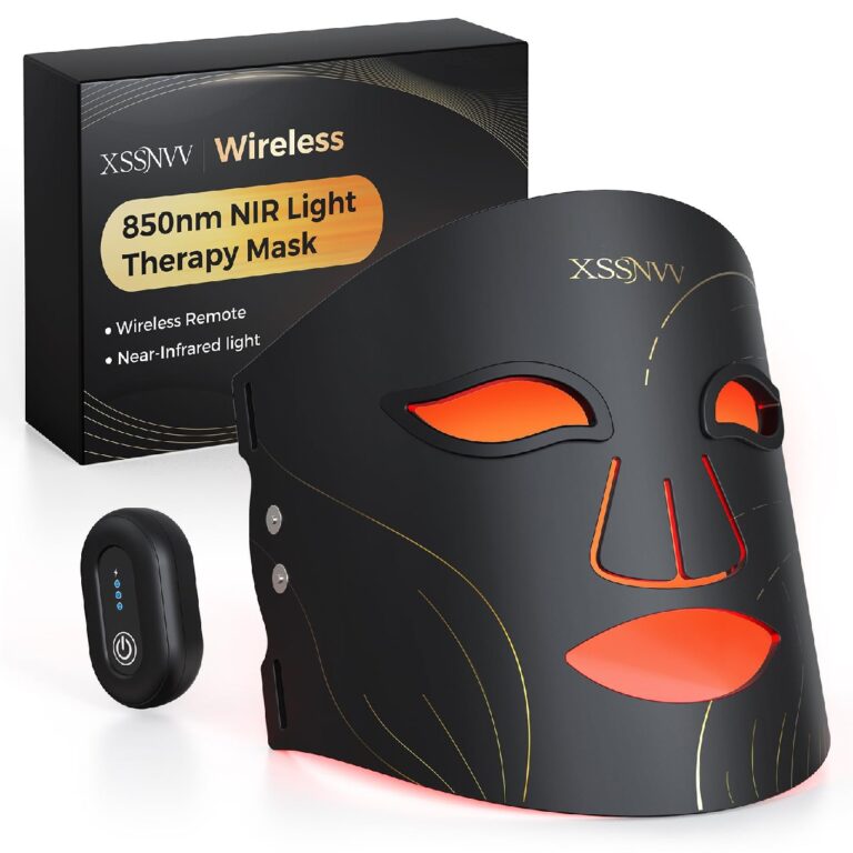 🔥 XSSNVV Red Light Therapy Mask for Face, 850nm NIR  — $70.79  (was $119.99)