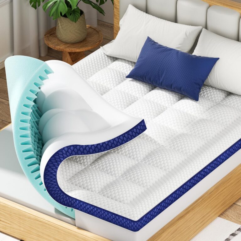 🔥 BEDELITE Dual Layer 4 Inch King Size Memory Foam Mattress Topper  — $74.99  (was $149.99)