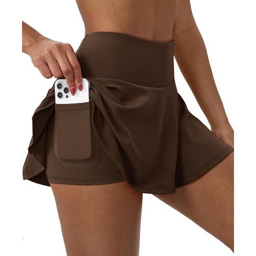 🔥 Tennis Skirt for Women Athletic Skirts with Shorts  — $3.99  (was $17.99)