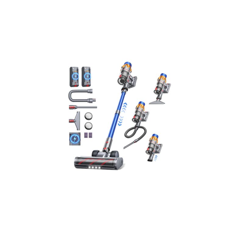🔥 Cordless Vacuum Cleaner with 2 Batteries, 130 Mins/50KPa/600W Stick Vacuum Cleaners  — $88.69  (was $259.99)