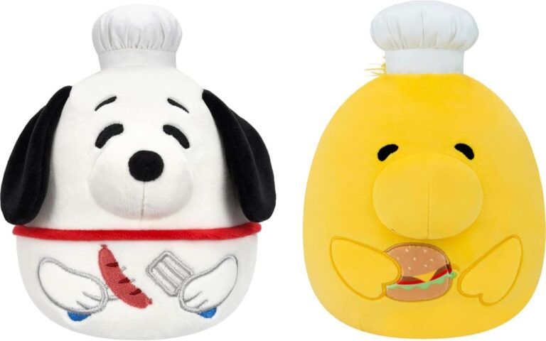 🔥 Squishmallows Snoopy & Woodstock  — $7  (was $20)