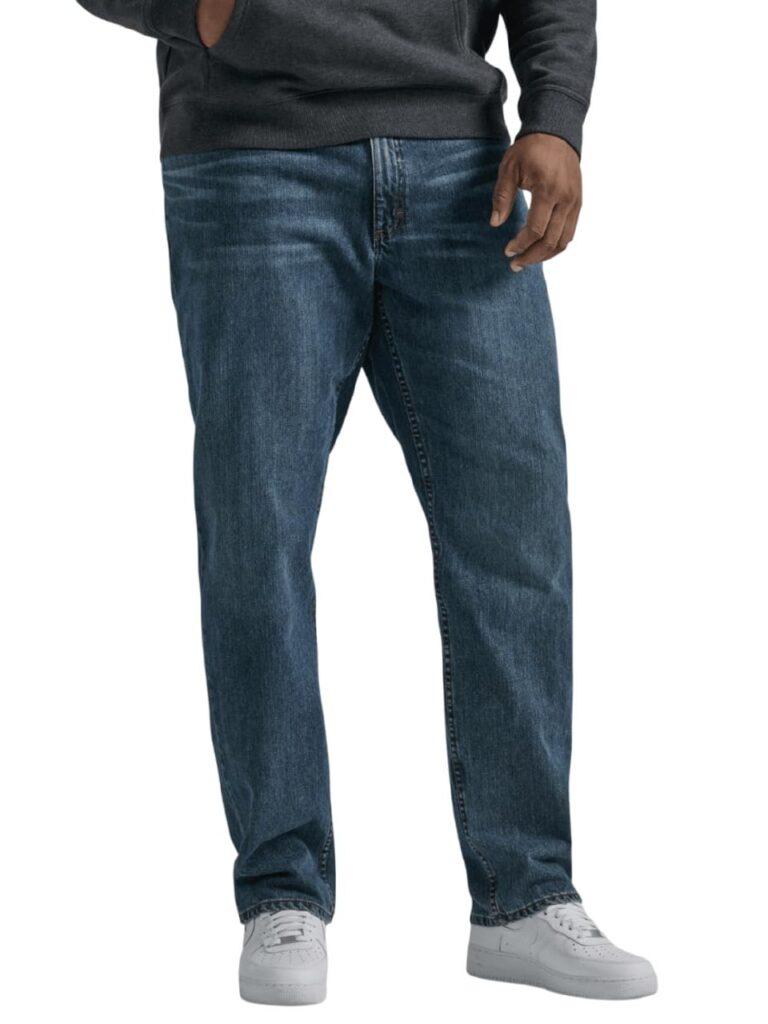 🔥 Lee Men’s Big & Tall Legendary Relaxed Straight Jean, Lieutenant  — $19.35  (was $42.90)