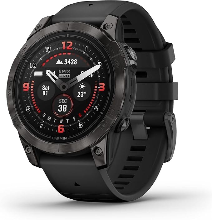 🔥 Garmin epix Pro (Gen 2) Sapphire Edition, 47mm, High Performance Smartwatch, Advanced Training Technology, Built-in Flas