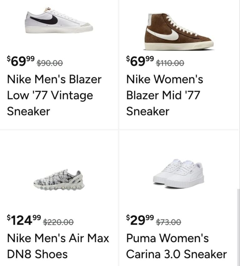 🔥 Nike, Adidas and more on sale
