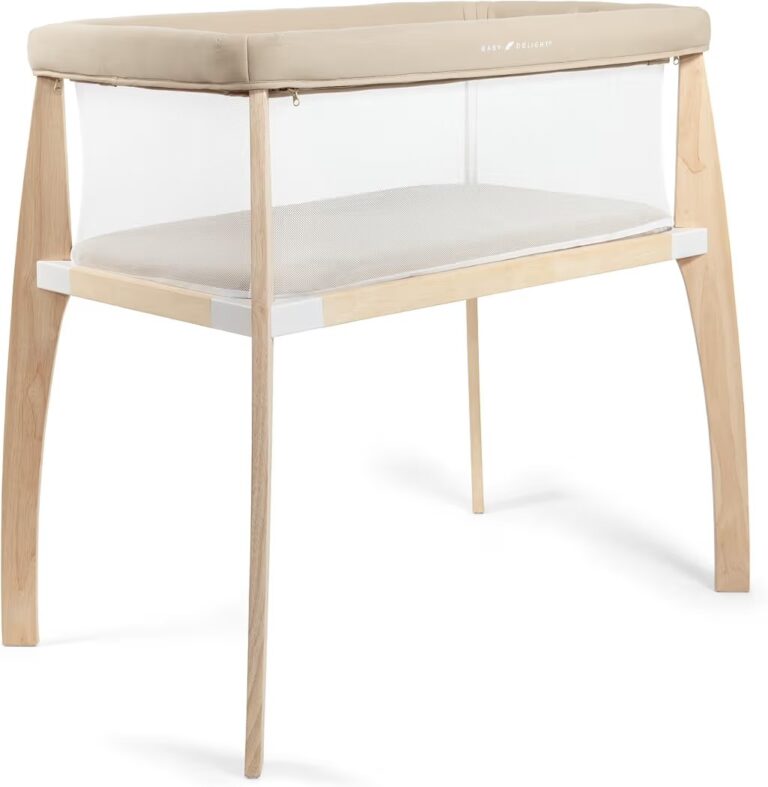🔥 Baby Delight Heirloom Willow Wooden Bassinet, Organic Oat  — $75  (was $189)