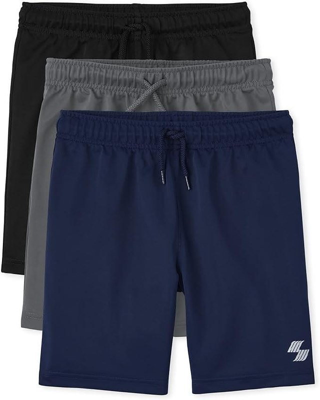 🔥 The Children’s Place Boys’ Performance Basketball Shorts 2 Pack