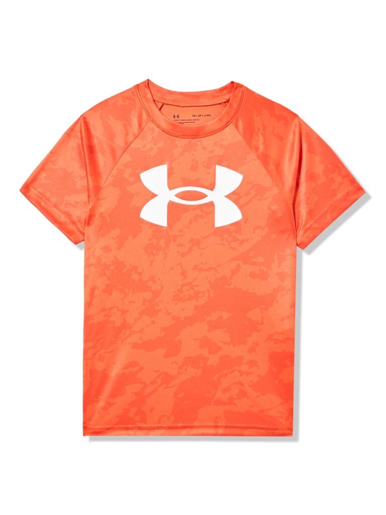 🔥 Under Armour Boys’ Tech Big Logo Printed Short-Sleeve T-Shirt  — $14.98  (was $25.00)