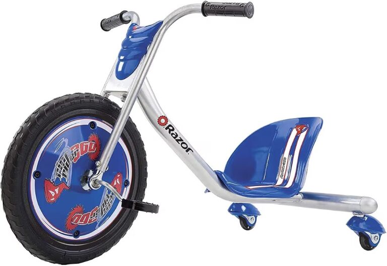 🔥 Razor RipRider 360 Caster Trike for Kids Ages 5+ – Lightweight, Rubber Handlebars, Steel Frame, for Riders up to 160 lbs  — $67  (was $139)