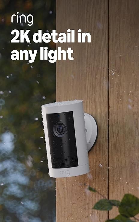 🔥 Ring Outdoor Cam Plus, Battery (newest model), Home or business security, Wide-Angle 2K Video with Ring Vision, Low-Ligh