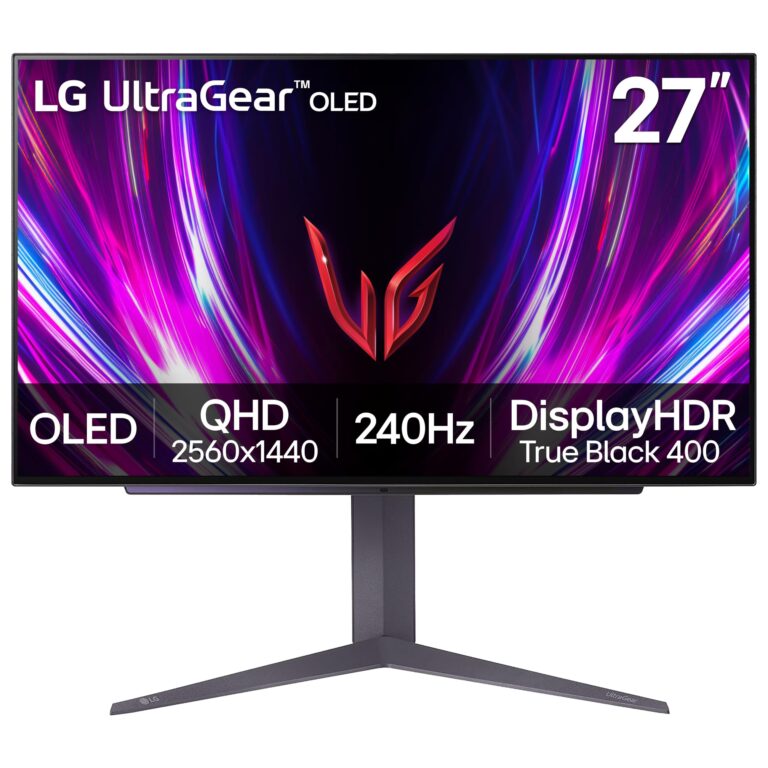 🔥 LG ‎27GS93QE 27-inch Ultragear OLED Gaming Monitor QHD 1440p 240Hz 0.03ms DisplayHDR  — $499.99  (was $899.99)