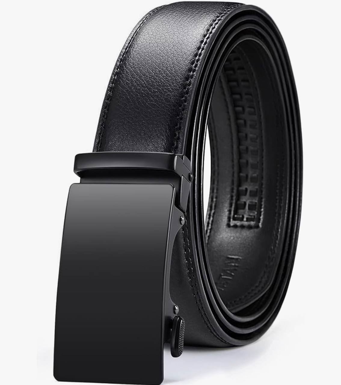 VATAN Men's Belt Leather Ratchet Belt for Men Dress Casual Every Day