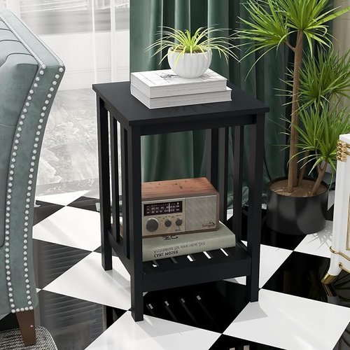 🔥 TaoHFE Black Side Tables  — $25.99  50% off