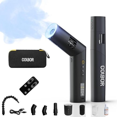 🔥 CF5 Portable Fog Machine, 40W Handheld Smoke Machine with RGB Lights and Leak  — $64.99  (was $168.99)