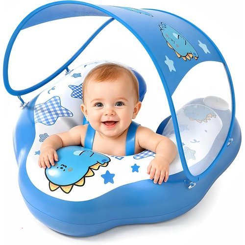 🔥 Baby Pool Float with Removable UPF50+ Sun Canopy  — $9.99  (was $32.99)