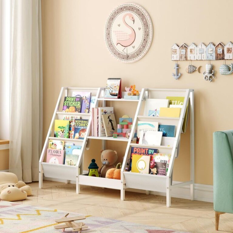 🔥 3-Tier Kids Bookshelf and Toy Organizer