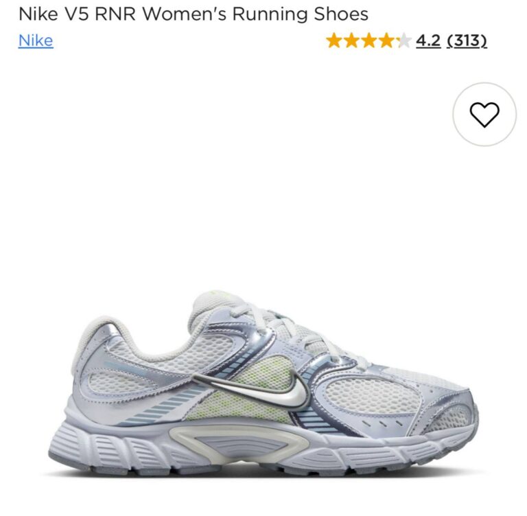 🔥 Nike V5 RNR Women’s Running Shoes  — $71.25
