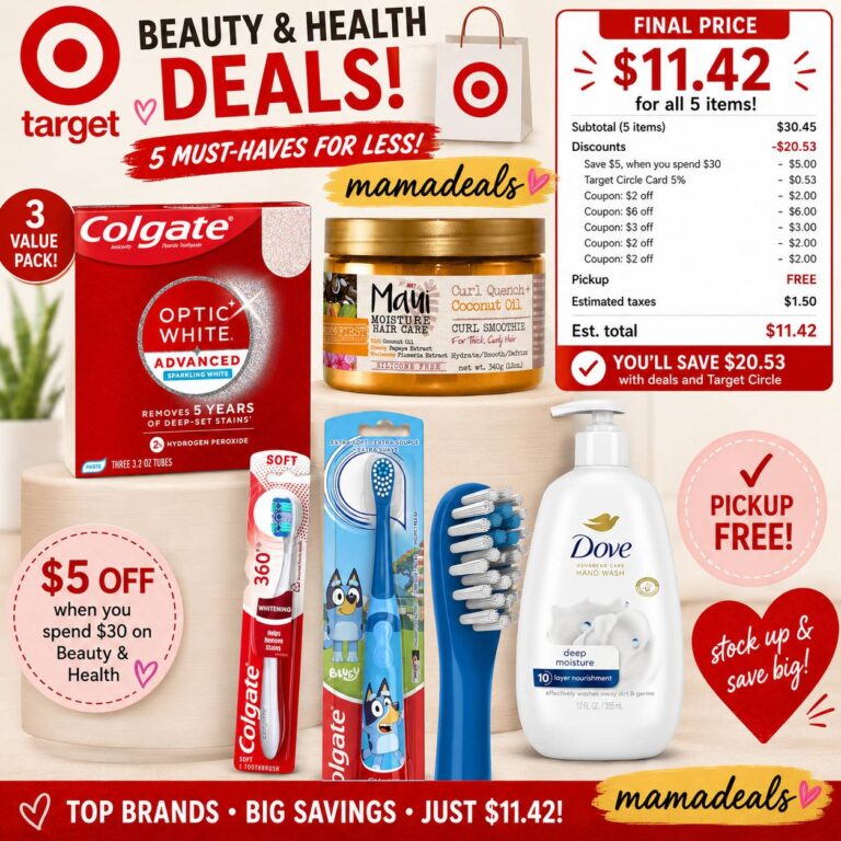 🔥 add 1 of Each clip all coupons + The  — $11