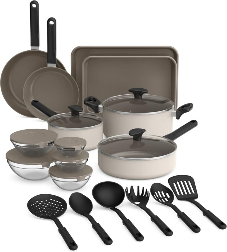 🔥 21-Piece Ceramic Nonstick Kitchen Set