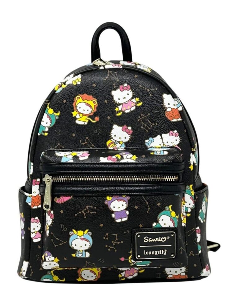 🔥 Loungefly Sanrio Hello Kitty Zodiac Updated Womens Double Strap Shoulder Bag Purse