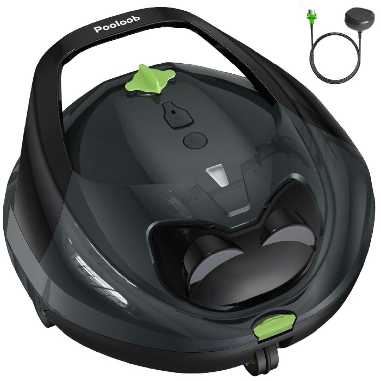 🔥 Pooloob PF1 Pro Pool Vacuum Robot with Buoy & Tether, Triple Layer Filtration for  — $109.99  (was $199.99)