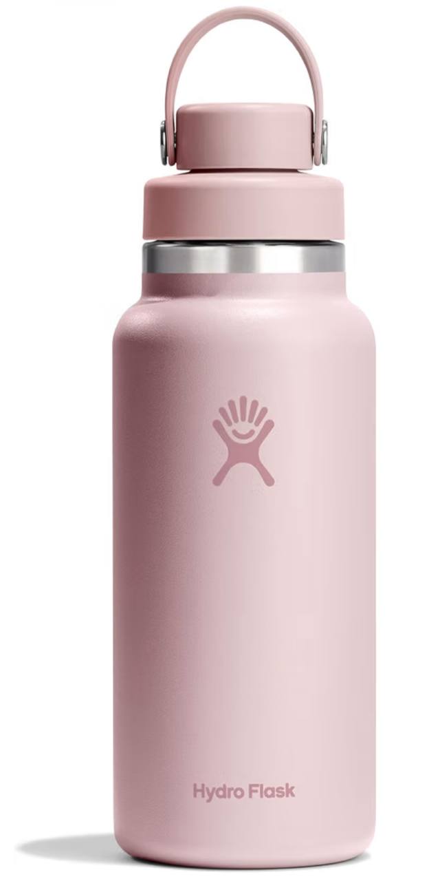 🔥 Hydro Flask Water Bottle – Insulated Stainless Steel – Wide Mouth Chug Lid, Non Spill, Leakproof in 32 Oz Tonal Trillium  — $13  (was $44)
