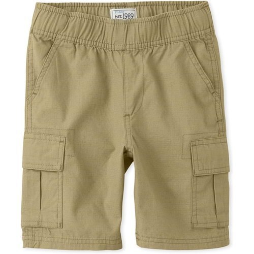 🔥 The Children’s Place Toddler Boys Pull on Cargo Shorts, Flax Single  — $7.98  (was $19.95)