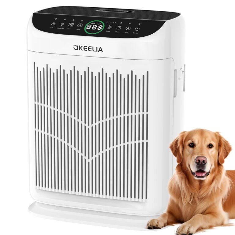 🔥 Air Purifiers for Home Large Room Up to 3000 Ft² with Washable Filters,AKEELIA HEPA Double  — $59.69  (was $139.99)