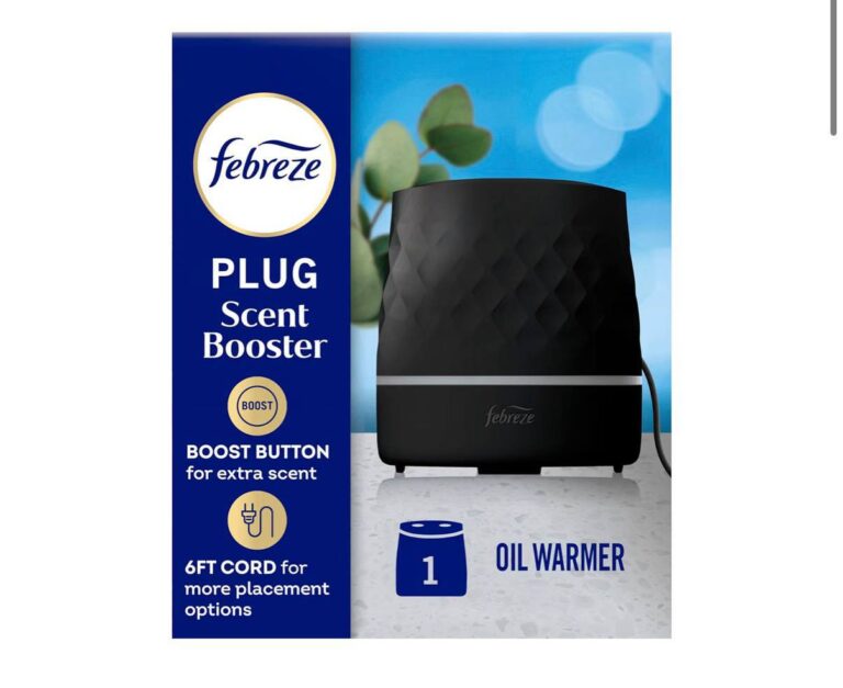 🔥 Febreze Plug in Scent Booster Air Freshener Oil Diffuser Black | Black Plug-in oil diffuser. Boosts scent for 40 mins. L  — $4  (was $9)